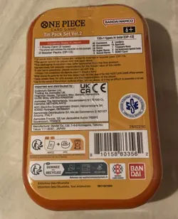 One Piece Card Game Mini-Tin Pack Set Vol.2 Portgas.D.Ace - New/Sealed - Image 2