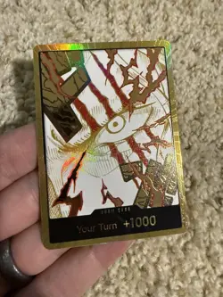 DON!! Card (Shanks) (Gold) Premium Booster -The Best- Vol. 2 Foil - Image 1