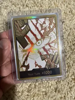 DON!! Card (Shanks) (Gold) Premium Booster -The Best- Vol. 2 Foil - Image 3