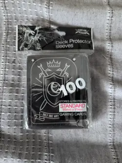 100 CT Card Sleeves MTG Game Knights KiCKSTARTER - Image 1