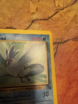 Articuno 17/62 Fossil Unlimited Non Holo Pokemon Card WOTC 1999 - Image 5