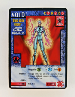 Void - Wildstorms CCG card (1995) WSCCG Limited, Rare WildCATs Character - Image 1