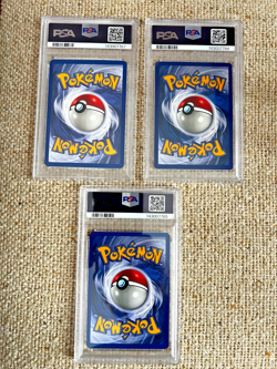 (Lot of 3) Pokemon Cards 1999 Kabutops Holo 1st Ed. PSA 4 & Dark Machoke/Pikachu - Image 2