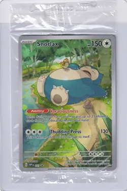 Snorlax 051 Sv: Scarlet & Violet Promo Card Holo - Pokemon TCG - (Sealed) NM - Image 1