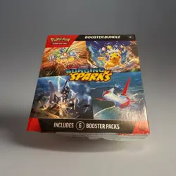 Pokemon Cards TCG S&V Surging Sparks Booster Bundle Box [6 Packs] New Sealed - Image 1
