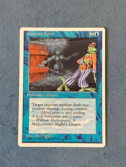 Gaseous Form, Fourth Edition, Magic the Gathering MTG - Image 1
