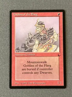 Goblins of the Flarg - The Dark, Magic the Gathering MtG - Image 1