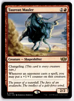 Taurean Mauler NM TDC Commander: Tarkir: Dragonstorm MTG - Image 1