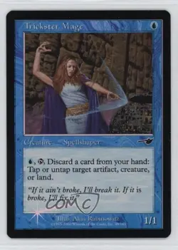 Trickster Mage Foil Magic: Nemesis #49 2000 - Image 1
