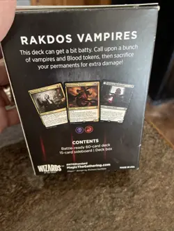 MTG Challenger Deck 2022 - Rakdos Vampires Black-Red see description - Image 4