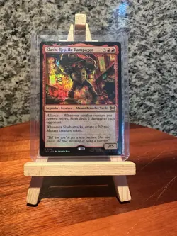 Slash, Reptile Rampager - MTG: Teenage Mutant Ninja Turtles R0108 FOIL - Image 1