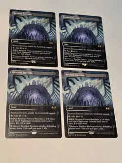 4x Restless Fortress - Showcase - Wilds of Eldraine - Near Mint - MTG - Image 1