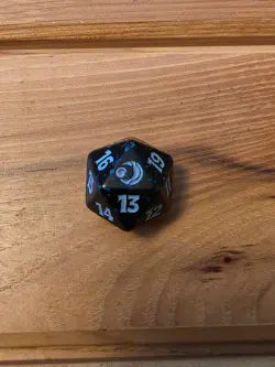 Magic the Gathering D20 Spindown Dice Lorwyn Eclipsed From Pre-release - Image 2