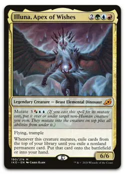 Illuna, Apex of Wishes #190 (NM) Ikoria IKO Magic MTG - Image 1