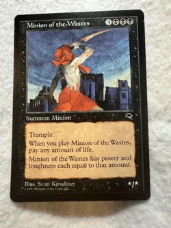 MTG - Minion of the Wastes - Tempest - NM - Never Played - Free Shipping! - Image 1