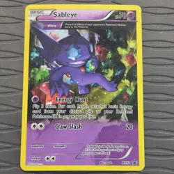 Pokemon Sableye XY92 Holo Cosmos BLACK STAR PROMO Ancient Trait Pokemon Card - Image 1