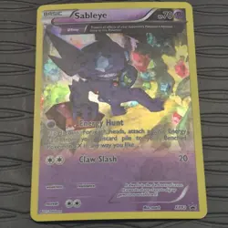 Pokemon Sableye XY92 Holo Cosmos BLACK STAR PROMO Ancient Trait Pokemon Card - Image 2