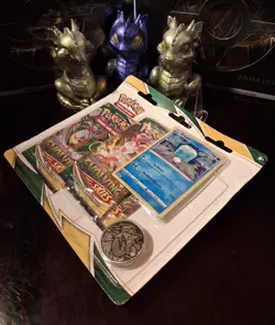 ✨Pokemon TCG: Sword and Shield - Evolving Skies 3 Booster Pack Hanger + Coin 820650808814 - Image 3