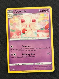 Alcremie 087/192 non-holo ~ Cute Pink Pokemon Gallery - Image 1