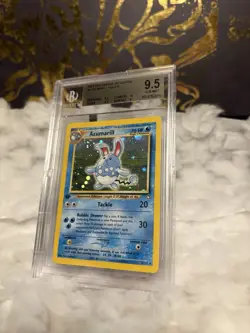 BGS 9.5 Gem Mint Neo Genesis 1st Edition 2/111 Azumarill ***DOUBLE HOLO ERROR*** - Image 2