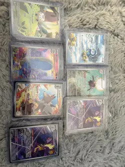 Pokemon Nintendo Sword & Shield 8 Card Lot Full Art Holo Togedemaru Wailord - Image 1