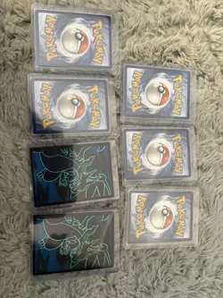 Pokemon Nintendo Sword & Shield 8 Card Lot Full Art Holo Togedemaru Wailord - Image 2