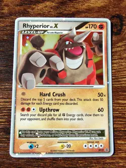 Rhyperior Lv X DP29 Diamond & Pearl Promo Holo Ultra Rare Pokemon - Image 1