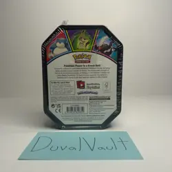 Pokemon TCG 2021 Mighty Mysterious Tin Mimikyu Promo New Factory Sealed - Image 3