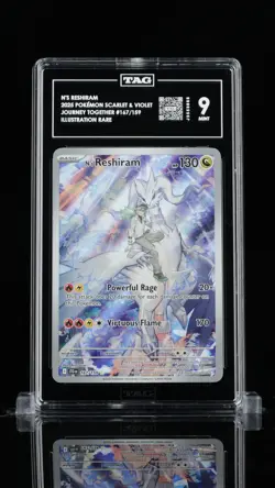 2025 Pokemon N's Reshiram #167/159 TAG 9 - Image 1