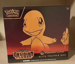 Pokemon: Scarlet & Violet Obsidian Flames Pokemon Center Elite Trainer Box ETB - Image 1