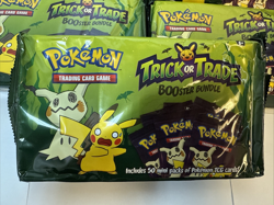 5 Sealed Pokemon Trick or Trade Booster Bundle 250 total packs total 820650852572 - Image 2