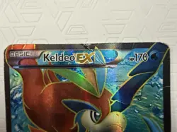 Pokemon Keldeo EX 142/149 Boundaries Crossed Ultra Rare Full Art Holo 170 HP - Image 2