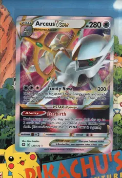 Pokemon TCG Arceus VSTAR 123/172 Swsh09: Brilliant Stars Holo NM/M - Image 1