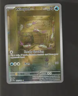 POKEMON WIMPOD PARADOX RIFT 191/182 2023 ULTRA RARE - Image 1