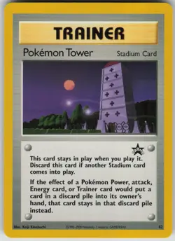 Pokemon TCG Pokemon Tower Promo WoTC Promo 42/53 - Image 1