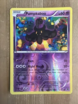 Pumpkaboo (#44/119) - Reverse Holofoil XY - Phantom Forces LP Pokemon - Image 1