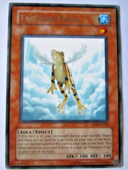 Yugioh! Treeborn Frog Soi-En025 Rare Unlimited Moderate Play!! - Image 1
