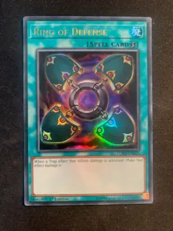 Ring of Defense - LCKC-EN033 - Ultra Rare - 1st Edition - Yu-Gi-Oh - Image 1