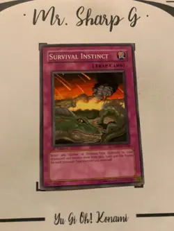 SURVIVAL INSTINCT - 1st EDITION SD09-EN029 ENGLISH Yu-Gi-Oh! CARD COMMON KONAMI - Image 4