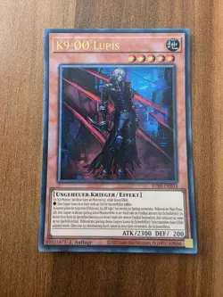 Yu-Gi-Oh! JUSH-DE034 K9-ØØ Lupis Ultra Rare NM 1st - Image 1