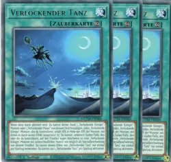 yugioh 3x Verlockender Tanz MZTM-DE060 RARE 1AUFLAGE DEUTSCH - Image 1