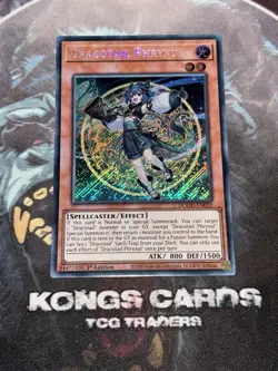 DOOD-EN023 Dracotail Phryxul Secret Rare Yu-Gi-Oh! NEW - Image 1