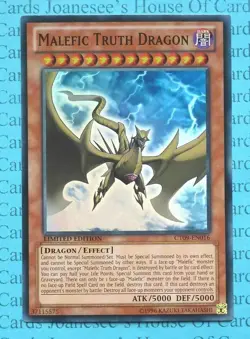 Malefic Truth Dragon - CT09-EN016 - Super Rare - Limited Edition Yugioh - Image 1