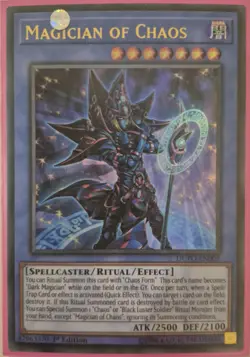 YuGiOh Magician of Chaos Ultra Rare 1st Edition DUPO-EN001 - Image 1