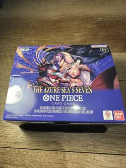 OP14 The Azure Sea’s Seven Open Booster Box Bulk One Piece Card Game English - Image 2