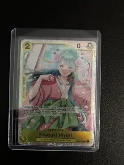 Kouzuki Hiyori SR OP06-106 Wings of the Captain One Piece TCG English - Image 1