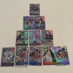 One piece TCG Manga English Bundle High Quality Reprint/Replica 11 pieces - Image 1