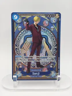 One Piece Sanji OP06-119 SP OP11 Parallel A Fist of Divine Speed NM ENGLISH - Image 1