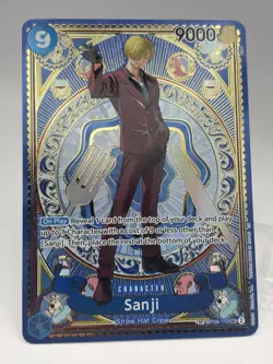 One Piece Sanji OP06-119 SP OP11 Parallel A Fist of Divine Speed NM ENGLISH - Image 3