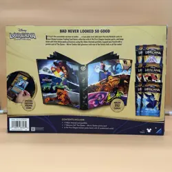 Disney Lorcana First Chapter Collector Set Bundle - 6 packs, portfolio, & promo - Image 5